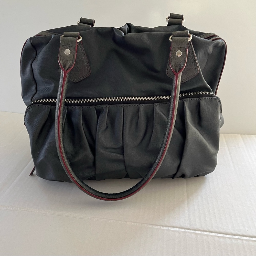 MZ Wallace Jane Gunmetal Handbag